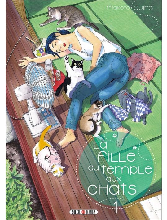 La fille du temple aux chats tome 1 main product photo
