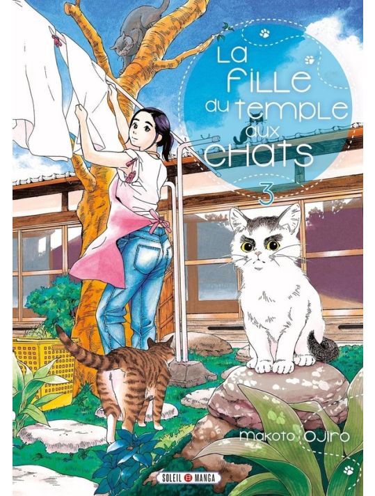 La fille du temple aux chats tome 3 main product photo