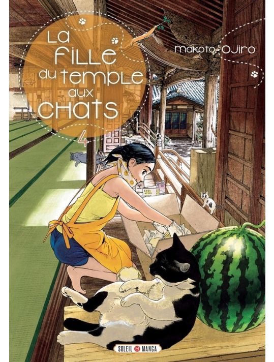La fille du temple aux chats tome 4 main product photo