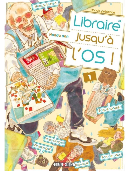 Libraire jusqu'à l'os tome 1 main product photo