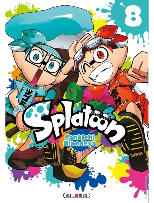 Splatoon tome 8 main product photo