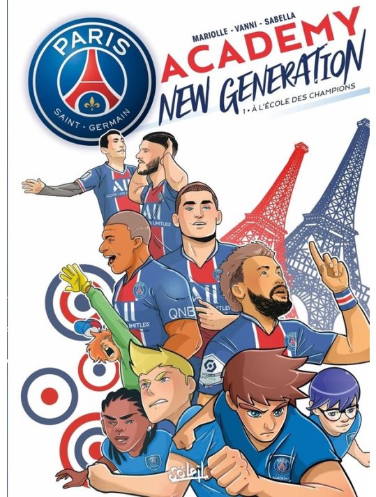 PSG academy new generation tome 1 main product photo