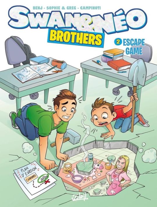 Swan et Neo brothers tome 2 main product photo
