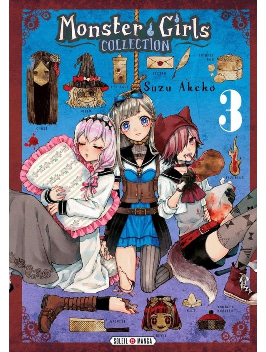 Monster girls collection tome 3 main product photo