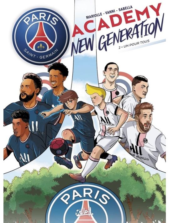 PSG academy new generation tome 2 main product photo