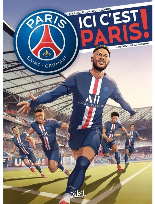 PSG - ici c'est Paris tome 1 main product photo