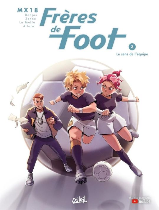 Frères de foot tome 2 main product photo