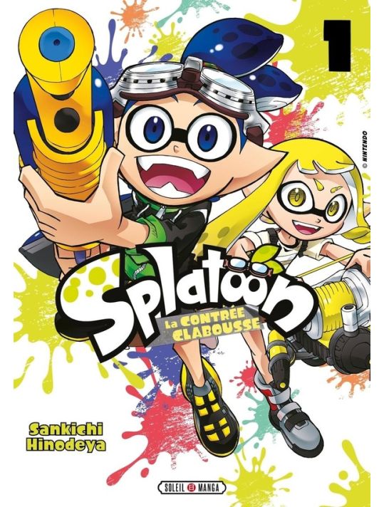 Splatoon - la contrée-clabousse tome 1 main product photo