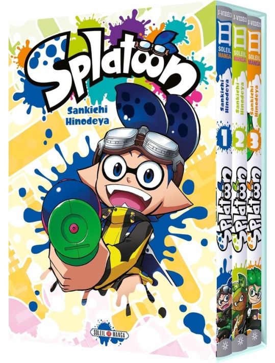 Splatoon - coffret tomes 1 à 3 main product photo