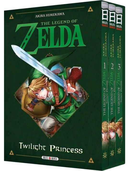The legend of Zelda - Twilight Princess - coffret tomes 1 à 3 main product photo