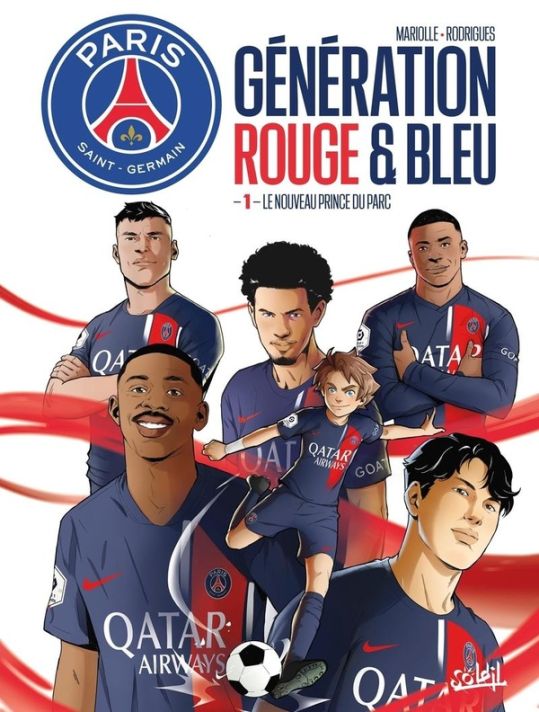 PSG - Génération rouge et bleue tome 1 main product photo