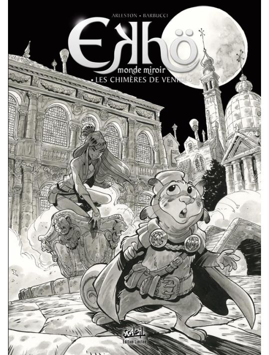 Ekhö - monde miroir tome 13 - édition noir et blanc main product photo