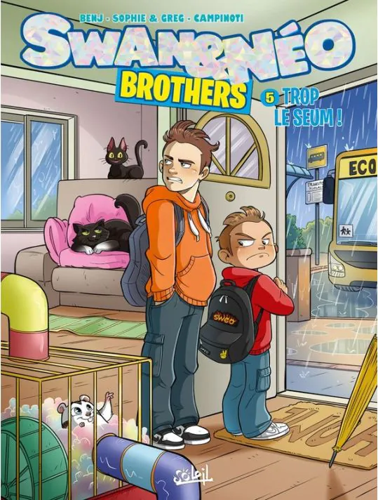 couverture de : Swan et N&eacute;o Brothers T05