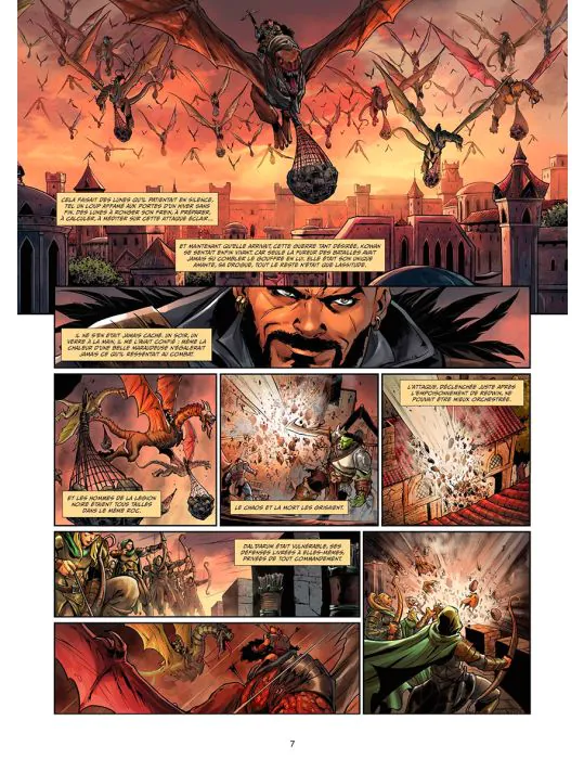 Les guerres d'Arran tome 7 + ex-libris offert