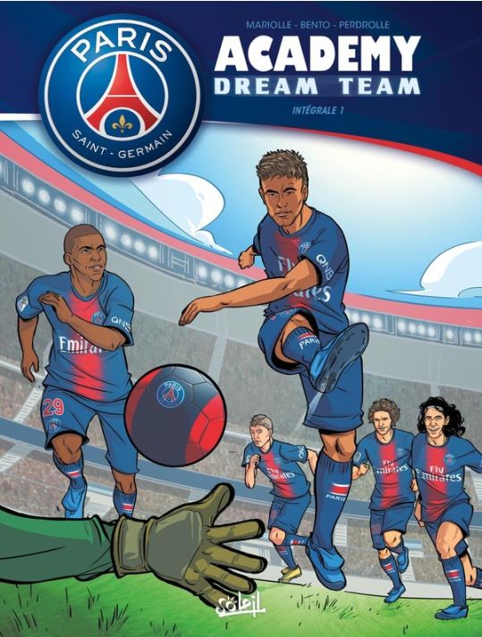 PSG academy dream team - intégrale tomes 1 et 2 main product photo