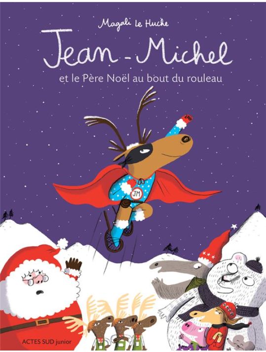 Jean-Michel et le Père Noël au bout du rouleau main product photo