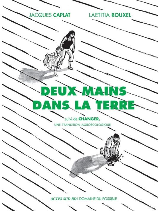 Deux mains dans la terre - Vers une transition écologique main product photo