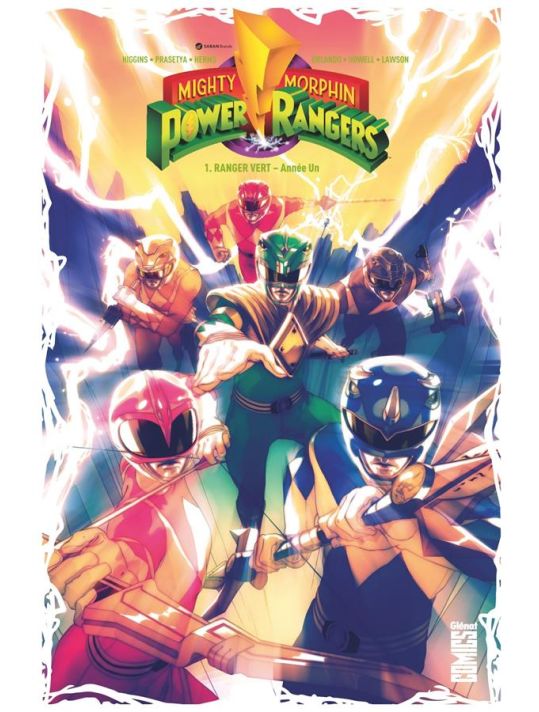 Power Rangers - mighty morphin tome 1 - Ranger vert, année un main product photo