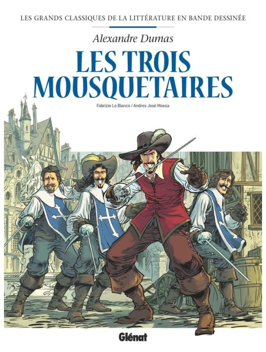 Les trois mousquetaires en BD main product photo