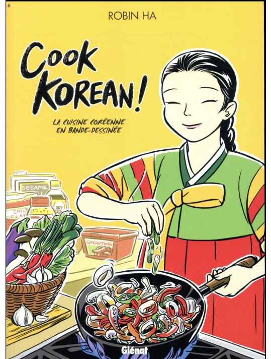 Cook korean ! - La cuisine coréenne en BD main product photo