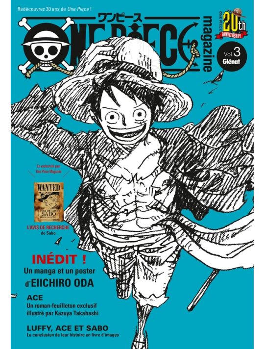 One piece magazine tome 3 main product photo