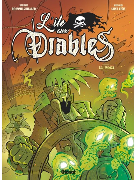 L'île aux diables tome 3 main product photo