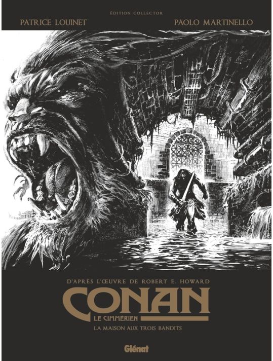 Conan le cimmérien - La maison aux trois bandits (édition noir & blanc) main product photo