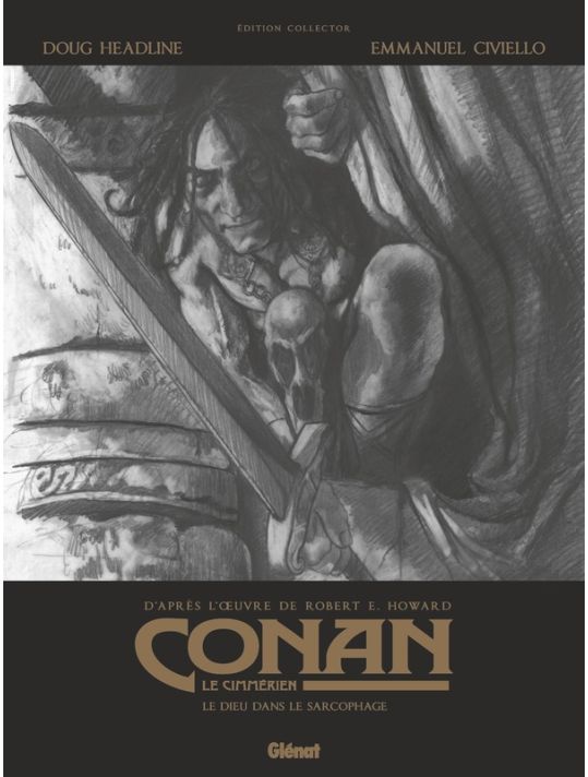 Conan le cimmérien - Le dieu dans le sarcophage (édition noir & blanc) main product photo