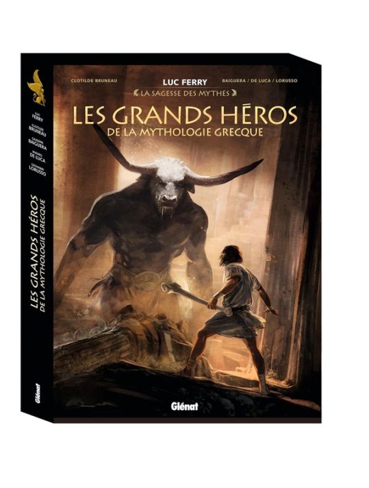 Les grands héros de la mythologie grecque - coffret main product photo