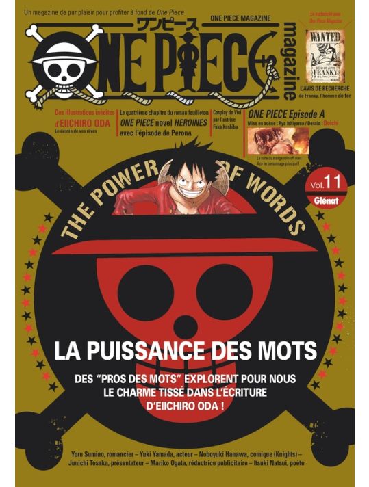 One piece magazine tome 11 main product photo