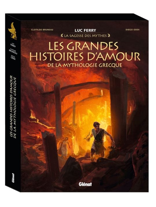 Les Grandes Histoires Damour De La Mythologie Grecque Coffret De Clotilde Bruneau Diego Oddi