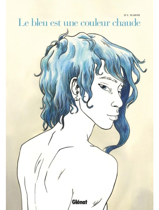 Le bleu est une couleur chaude main product photo