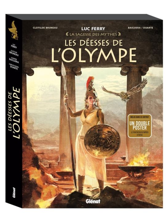 Les déesses de l'Olympe - coffret - Athéna et Aphrodite tomes 1 et 2 main product photo