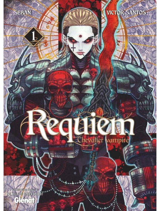Requiem, chevalier vampire tome 1 + jaquette offerte main product photo