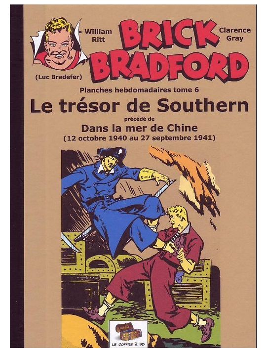 Brick bradford - planches hebdomadaires tome 6 main product photo