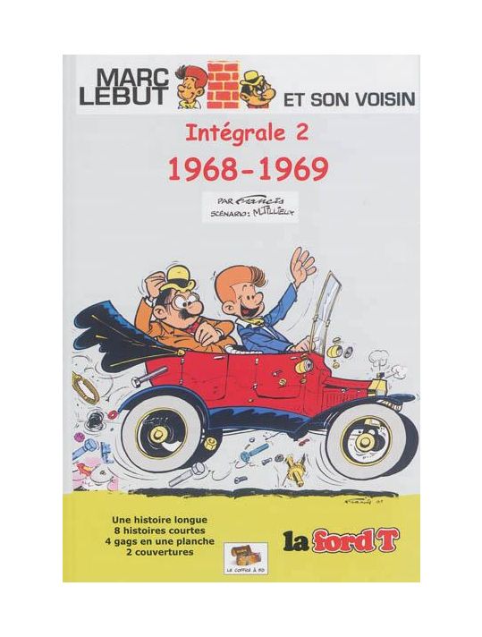 Marc Lebut intégrale tome 2 - 1968-1969 main product photo