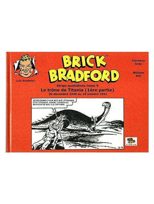 Brick Bradford - strips quotidiens tome 9 - Le trône de Titania main product photo