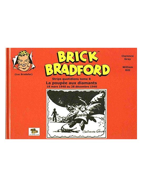 Brick Bradford strips quotidiens tome 8 - La poupée aux diamants main product photo