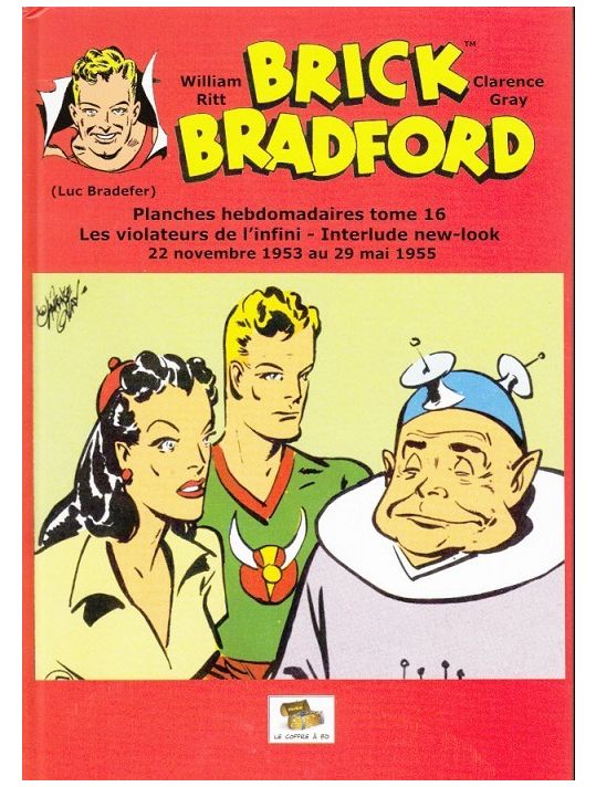 Brick Bradford - Planches hebdomadaires tome 16 main product photo