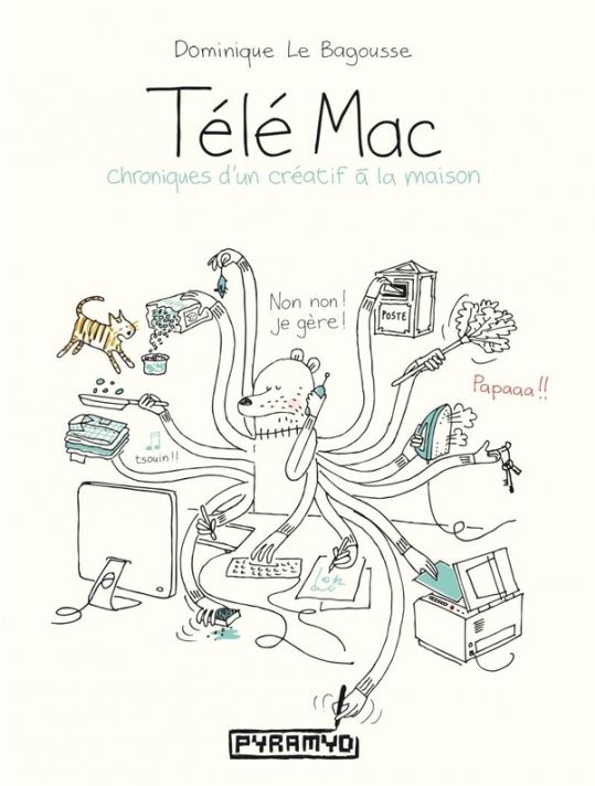 Télé mac - chroniques d'un créatif à la maison main product photo