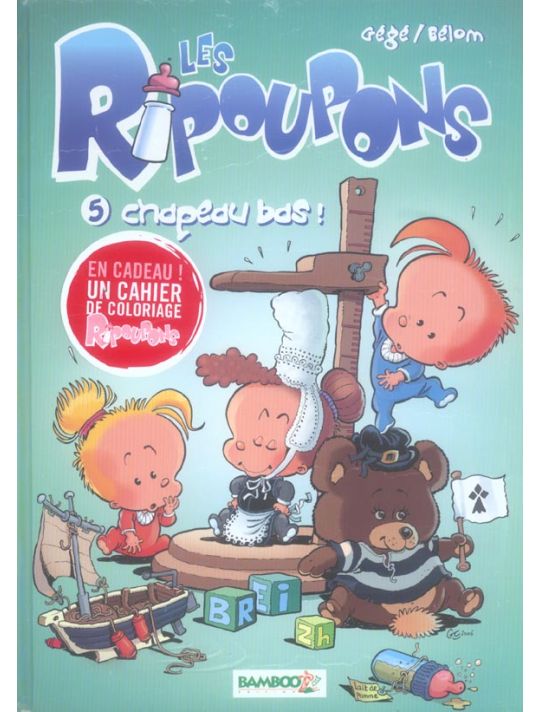 les ripoupons tome 5 - chapeau bas main product photo