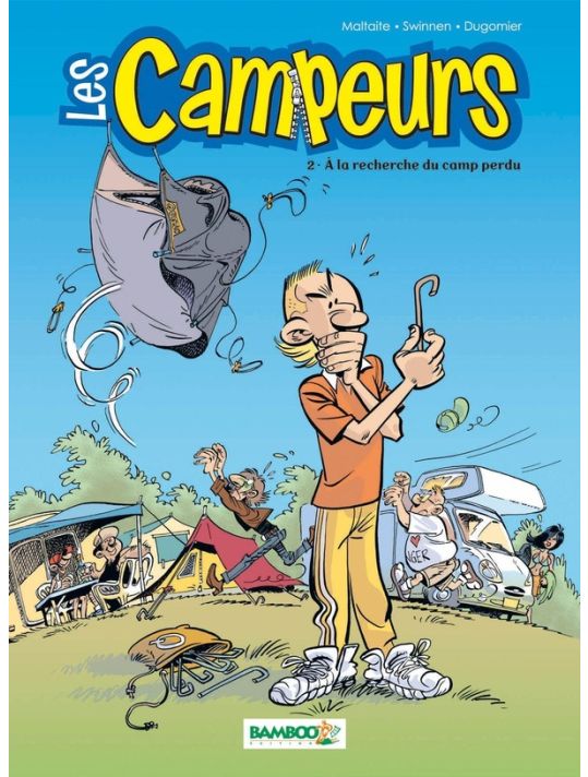 les campeurs tome 2 - à la recherche du camp perdu main product photo