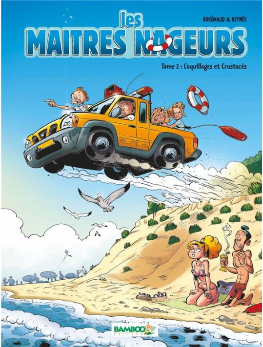 les maîtres nageurs tome 2 - coquillages et crustacés main product photo