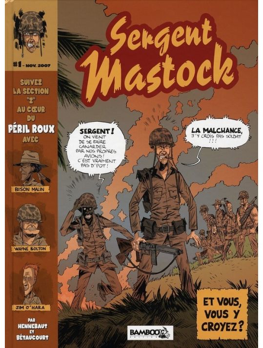 sergent mastock tome 1 - le péril roux main product photo