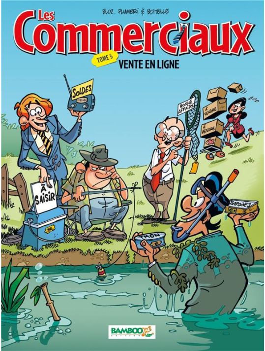 les commerciaux tome 5 - vente en ligne main product photo
