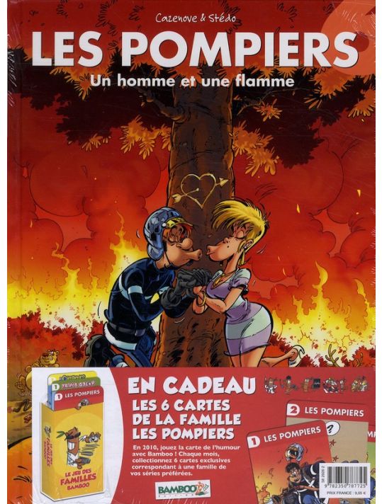 les pompiers tome 6 - jeu des familles bamboo main product photo