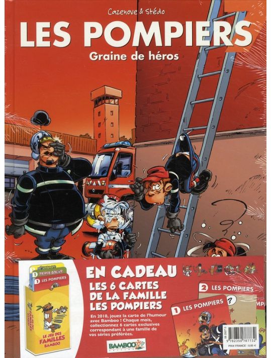 les pompiers tome 7 - jeu des familles bamboo main product photo