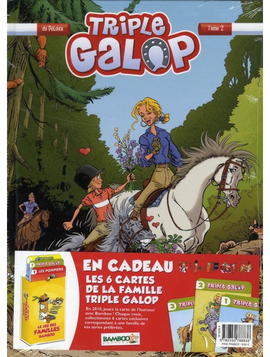 triple galop tome 2 - jeu des familles main product photo