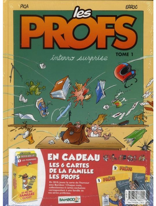 les profs tome 1 - jeu de familles bamboo main product photo