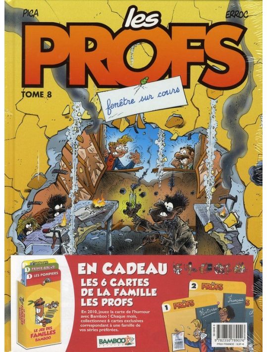 les profs tome 8 - fenêtre sur cours (+ jeu des familles bamboo) main product photo